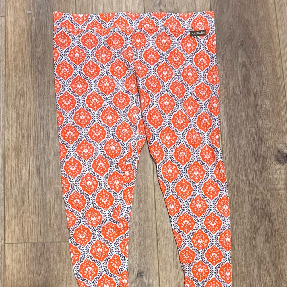 Orange and blue Patterned Women’s Matilda Jane Leggings